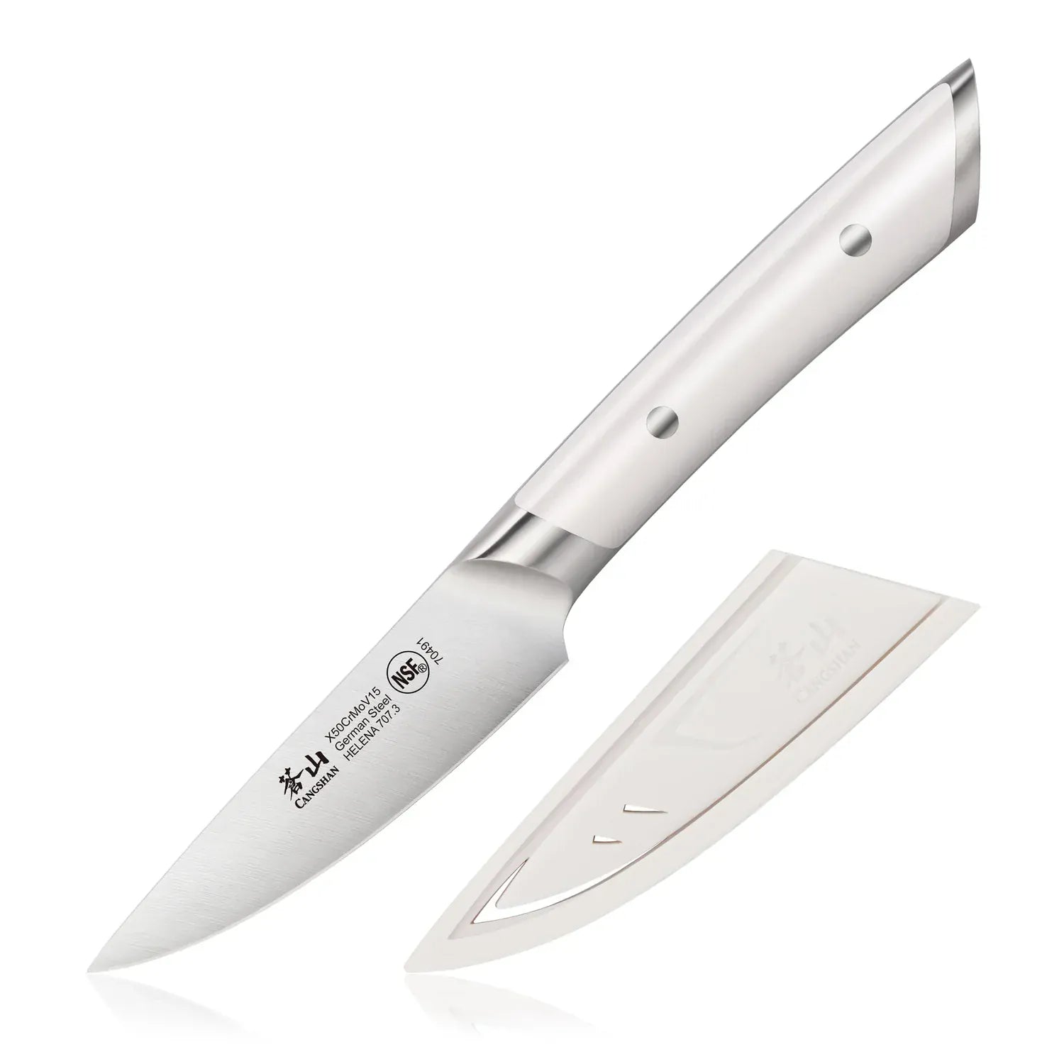 Cangshan cutlery Helena White Paring Knife 3.5 Cangshan Cangshan Helena Series