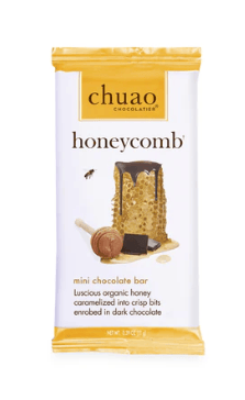 Chuao Candy & Chocolate Honey Comb Mini Chuao Mini Chocolate Bars .39 oz