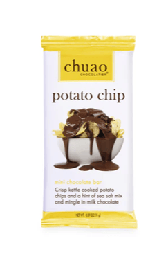 Chuao Candy & Chocolate Potato Chip Mini Chuao Mini Chocolate Bars .39 oz