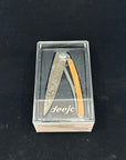 Deejo Folding Knives 37g | Juniper Wood | Watch Movement Pocket Knife 37g • Deejo