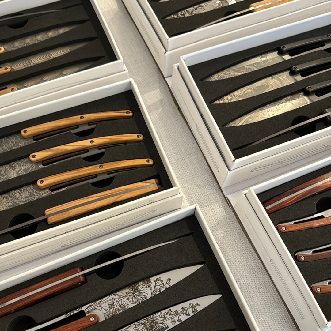 Deejo Kitchen Knives Steak Knives • Set of 4 • Deejo