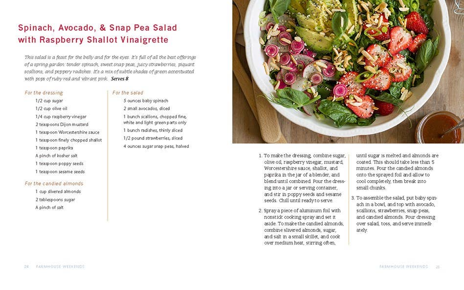 Gibbs Smith Farmhouse Weekends: Menus for Relaxing Country Meals All Yr