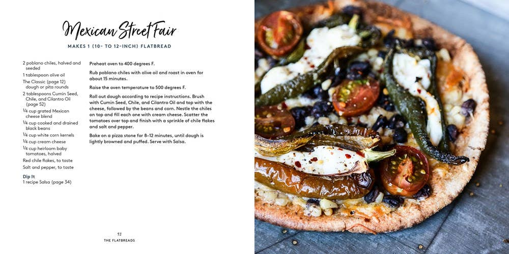 Gibbs Smith Flatbread: Toppings, Dips, and Drizzles Cookbook
