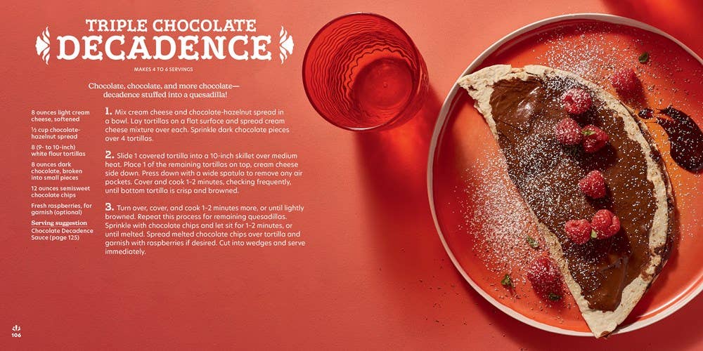 Gibbs Smith Quesadillas - Cookbook