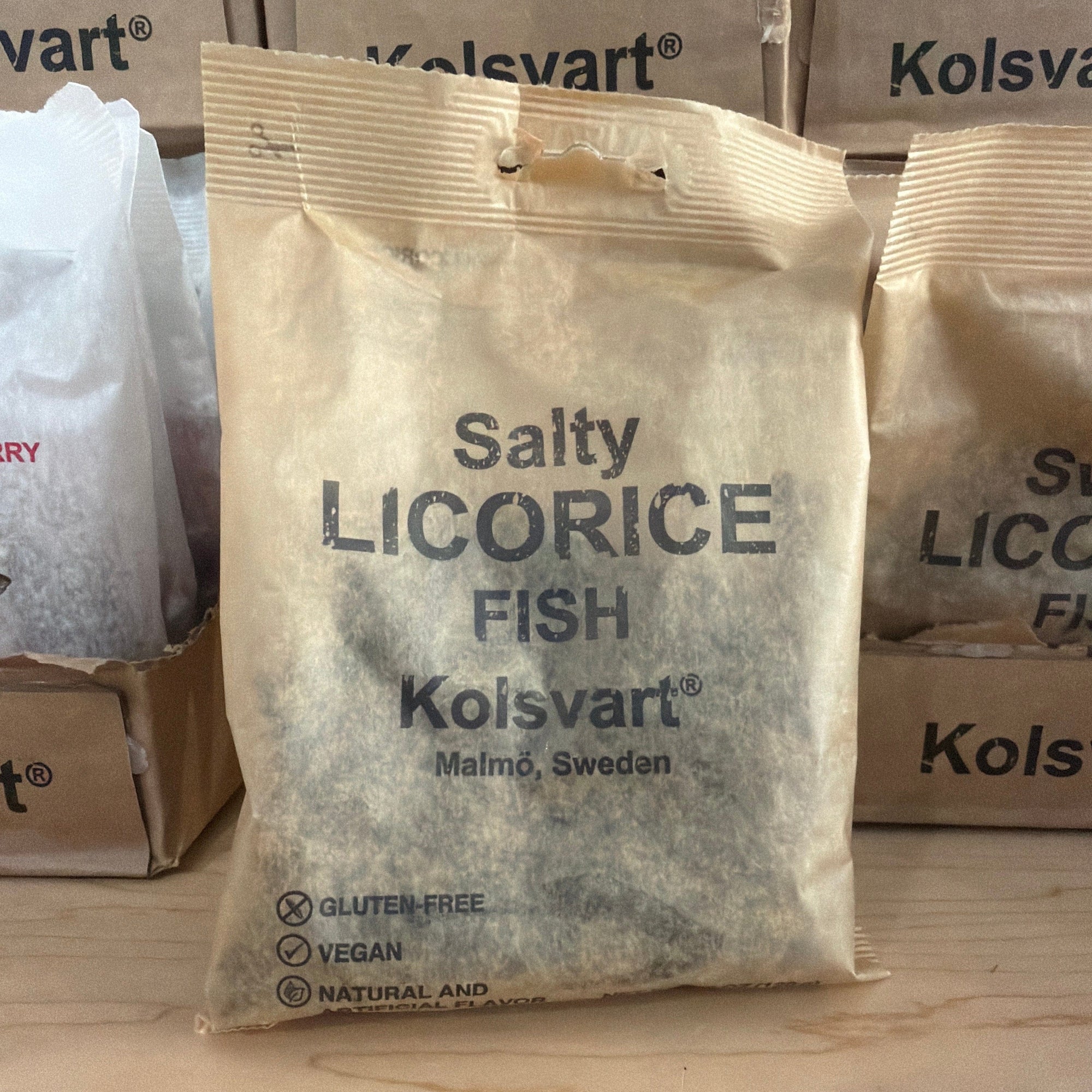 Great Ciao Salt Licorice Fish Kolsvart Sweden