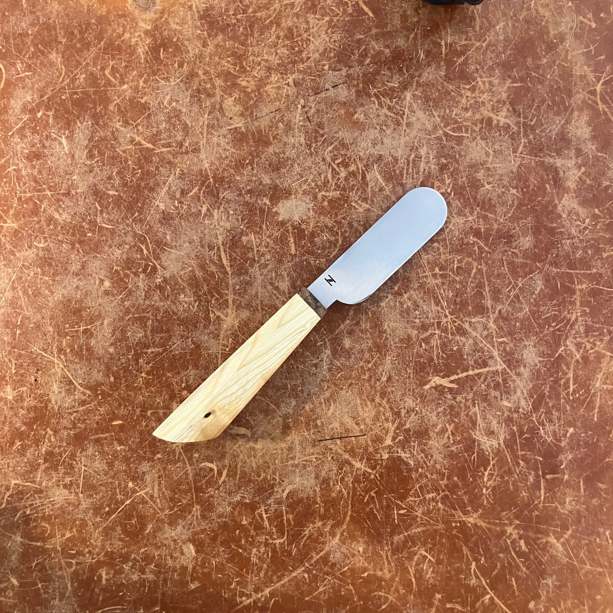 Hall Made Accessory Butter Spreader - Osage Hallmade Cheese Knives