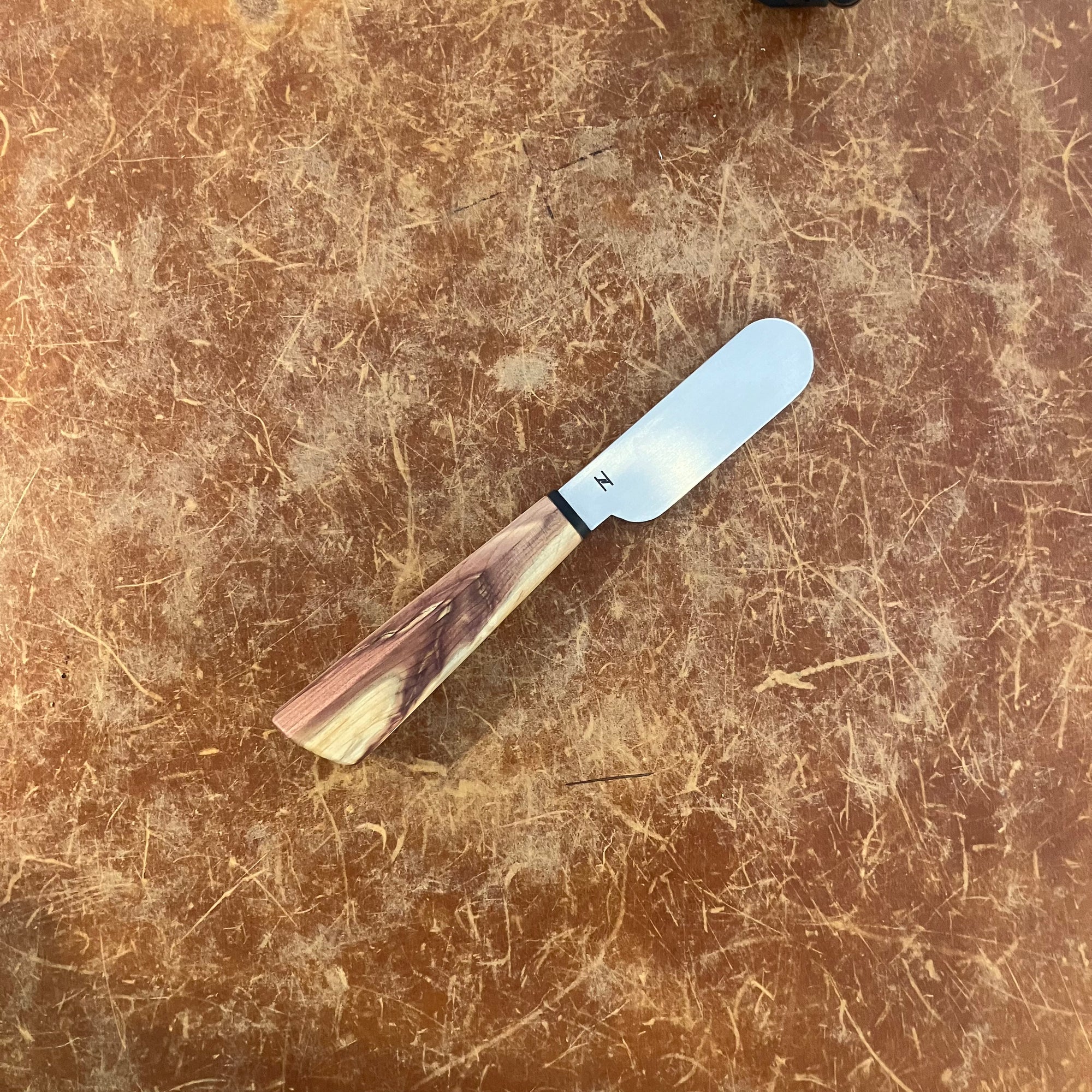 Hall Made Accessory Butter Spreader - Red Cedar Hallmade Cheese Knives