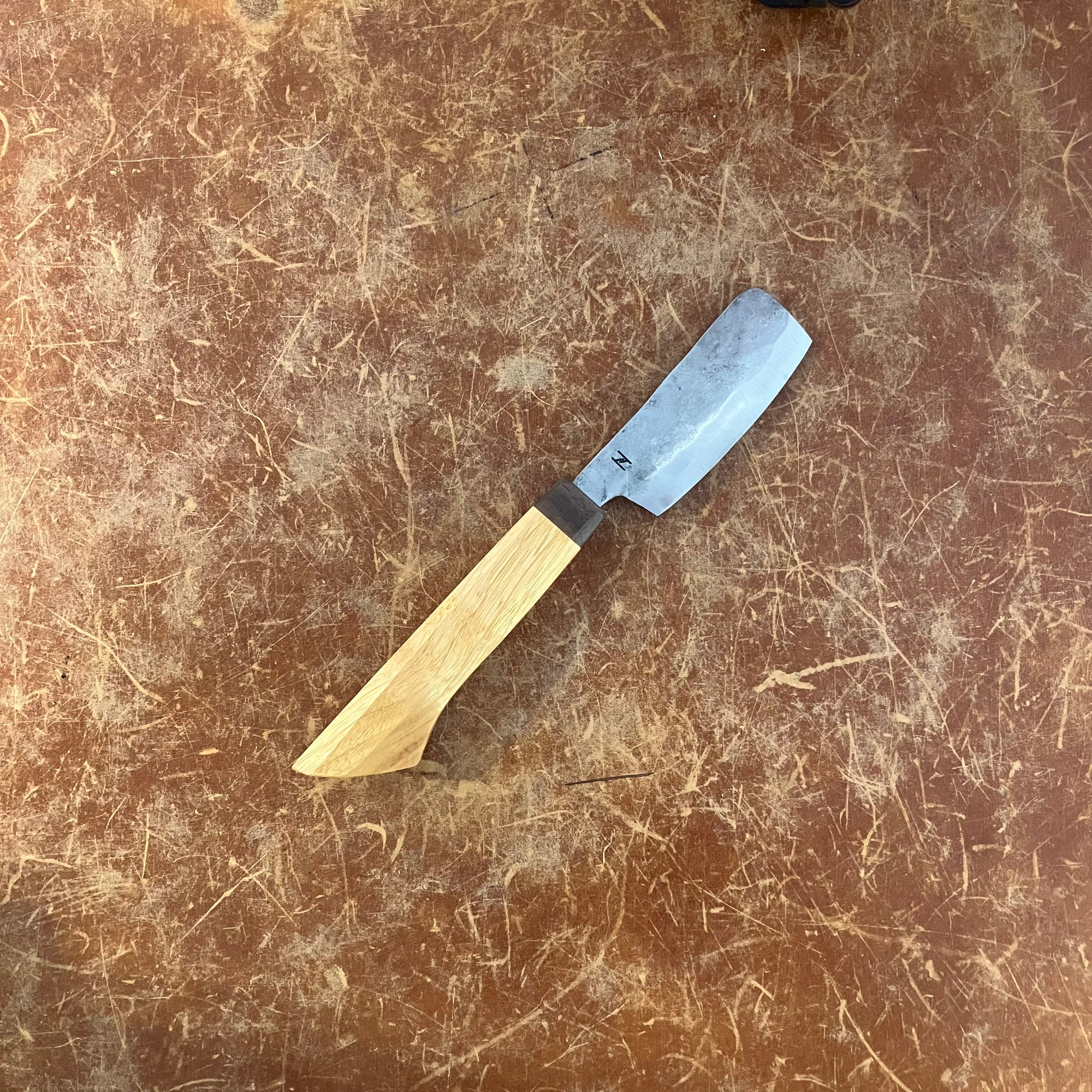 Hall Made Accessory Cheese Cleaver - Osage Hallmade Cheese Knives