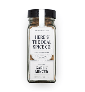 Here's the Deal Spice Co Roasted Garlic Minced Here's the Deal Spices
