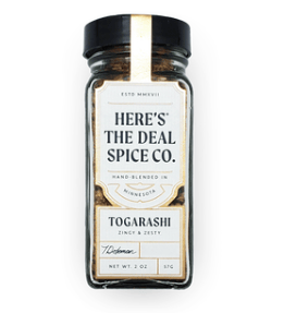 Here's the Deal Spice Co Togarashi Here's the Deal Spices
