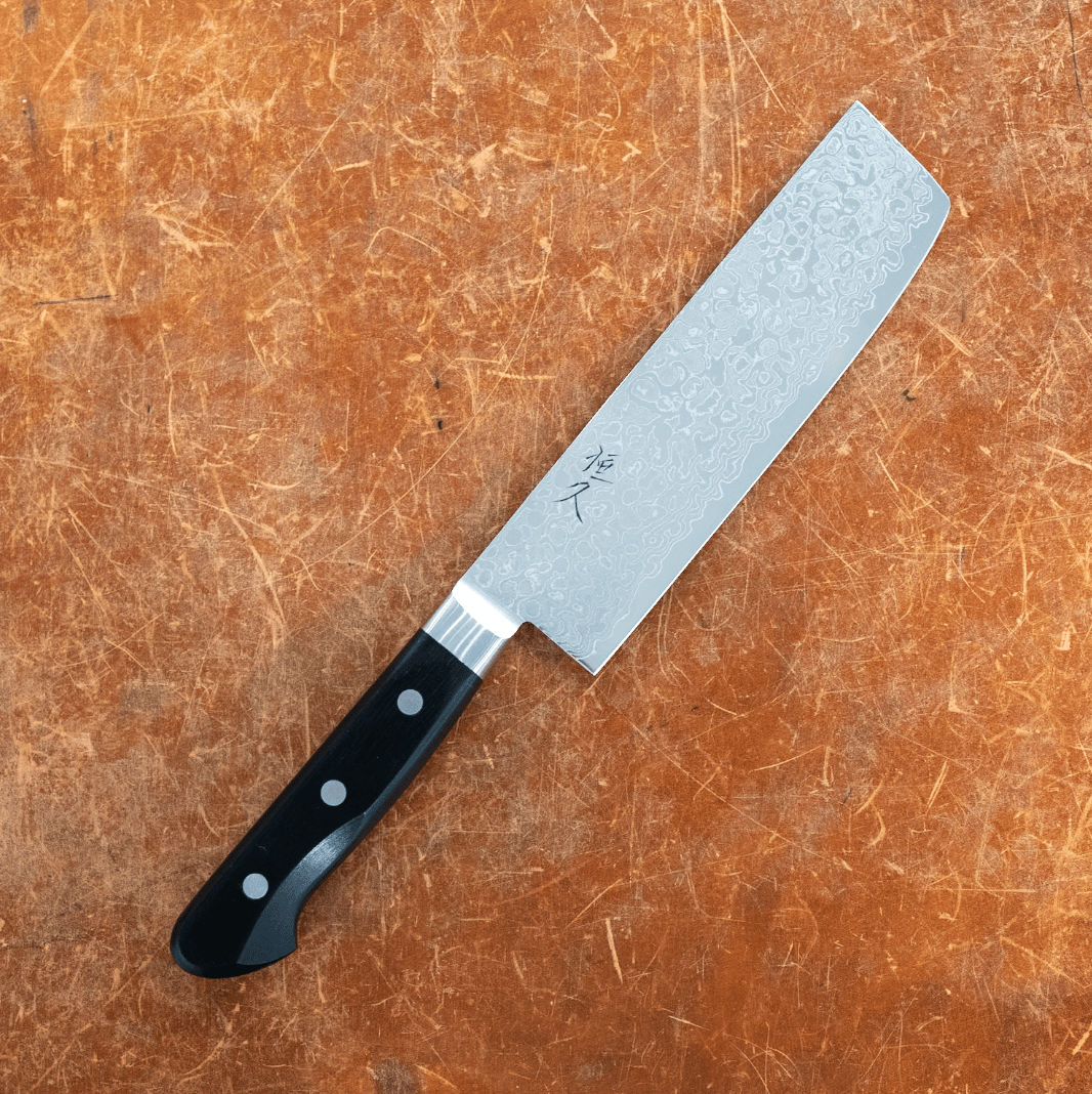 Hida Tool Kitchen Knives A10 Layer BLK-Nakiri Tsunehisa A10 45 Layer Black