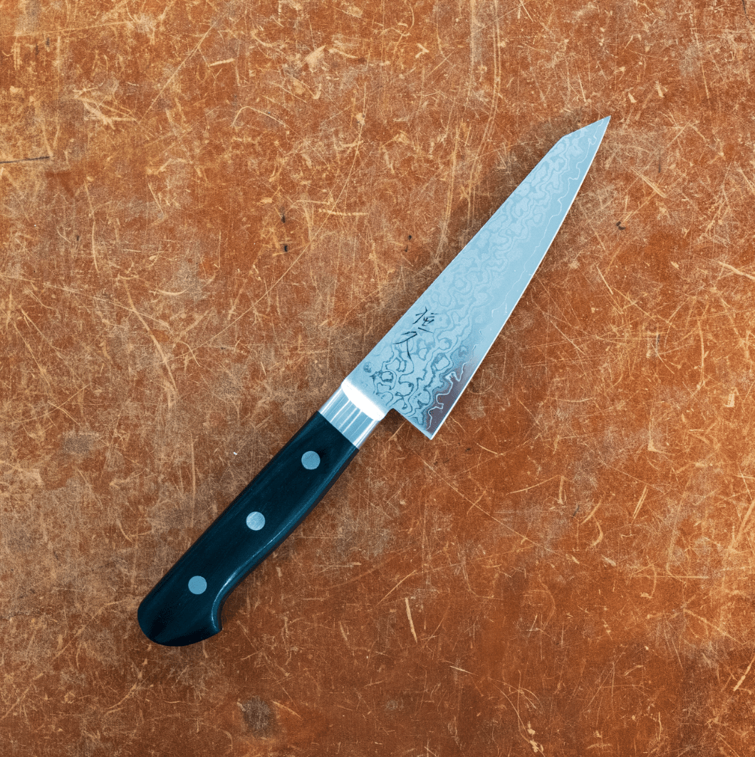 Hida Tool Kitchen Knives VG10 Dama Blk-Honesuki Tsunehisa VG10 Dama Black