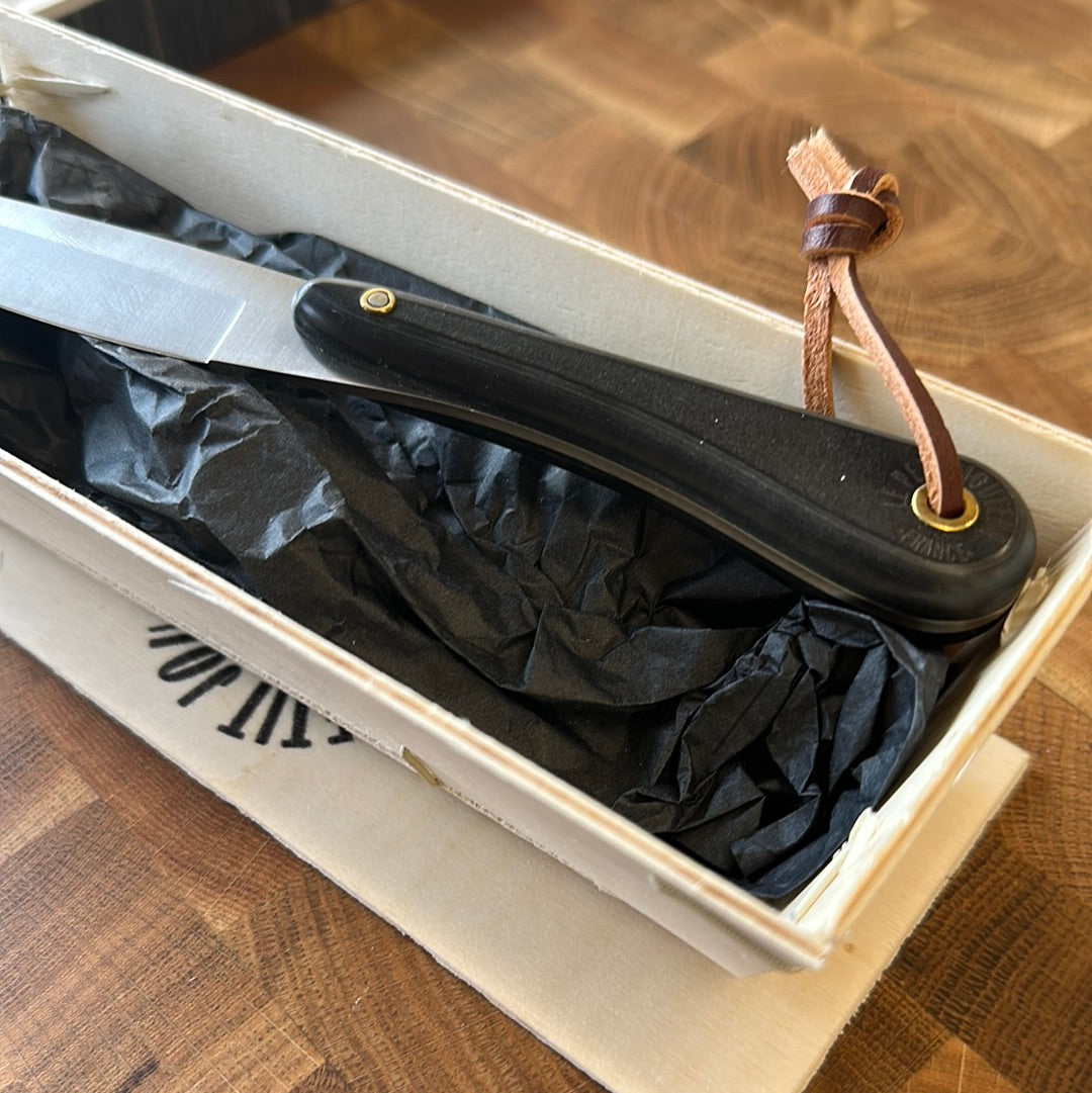 Le Petit Jouteur paring boning office kitchen knife black handle 