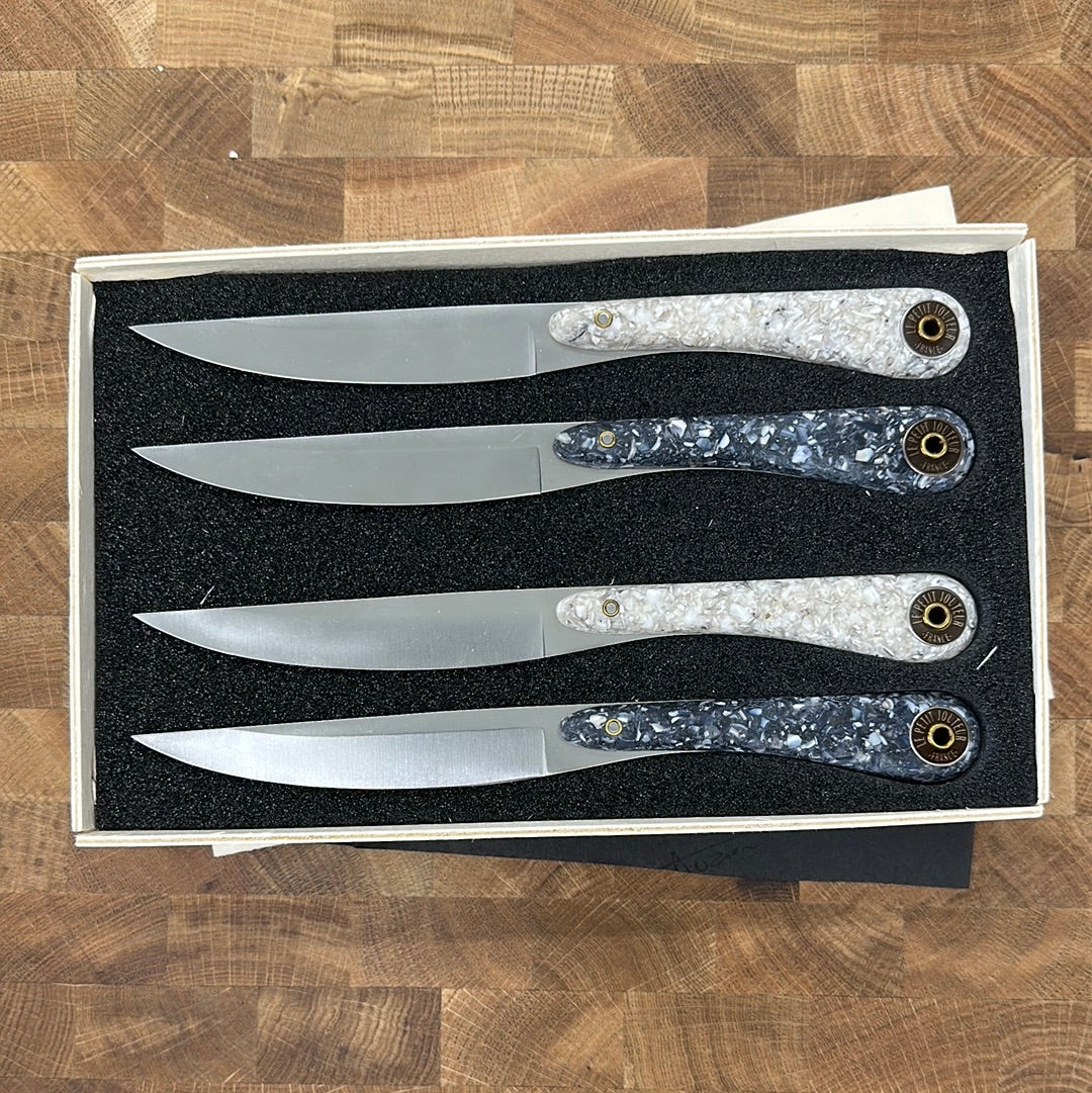 Le Petit Jouteur steak knife kitchen knives Shell handle