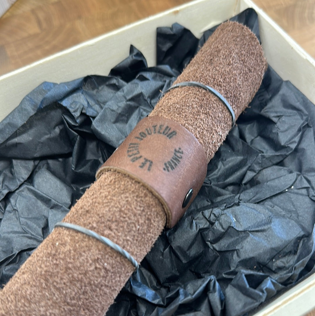 Le Petit Jouteur Leather Oyster Hand Guard