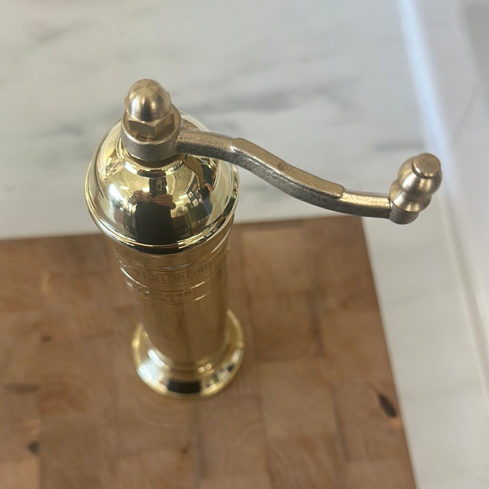 Brass Pepper Mill 