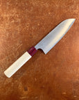 Ironclad Santoku 165mm/Masakage Masakage • Yuki Shirogami with Stainless