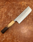Kikuichi Kitchen Knives Ginsan Nakiri 165 Nashiji Ginsan Nashiji | Kikuichi