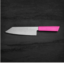 Nacionale Bladeworks Kitchen Knives Bunka 180mm | Pink Food Service Handles • Nacionale Bladeworks • Bunka