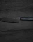 Nacionale Bladeworks Kitchen Knives Gyuto 185mm | Nacionale Gyuto. AUS8. Black Recycled Plastic Material Handle