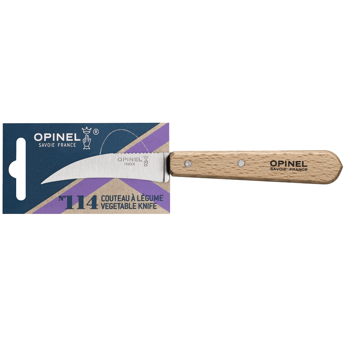 Opinel Kitchen Knives Beach No. 114 Bird's Beak Knife • Opinel