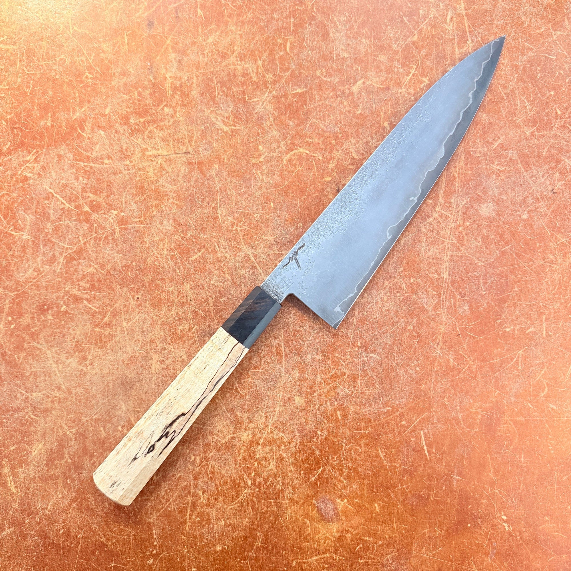 Patterson Blades Kitchen Knives Gyuto San Mai Long Patterson Blades Forged San Mai