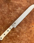Perfect Edge Kitchen Knives Bread Knife 9" | Shiro Hane Shiro Hane BD1N Stainless Steel • Perfect Edge