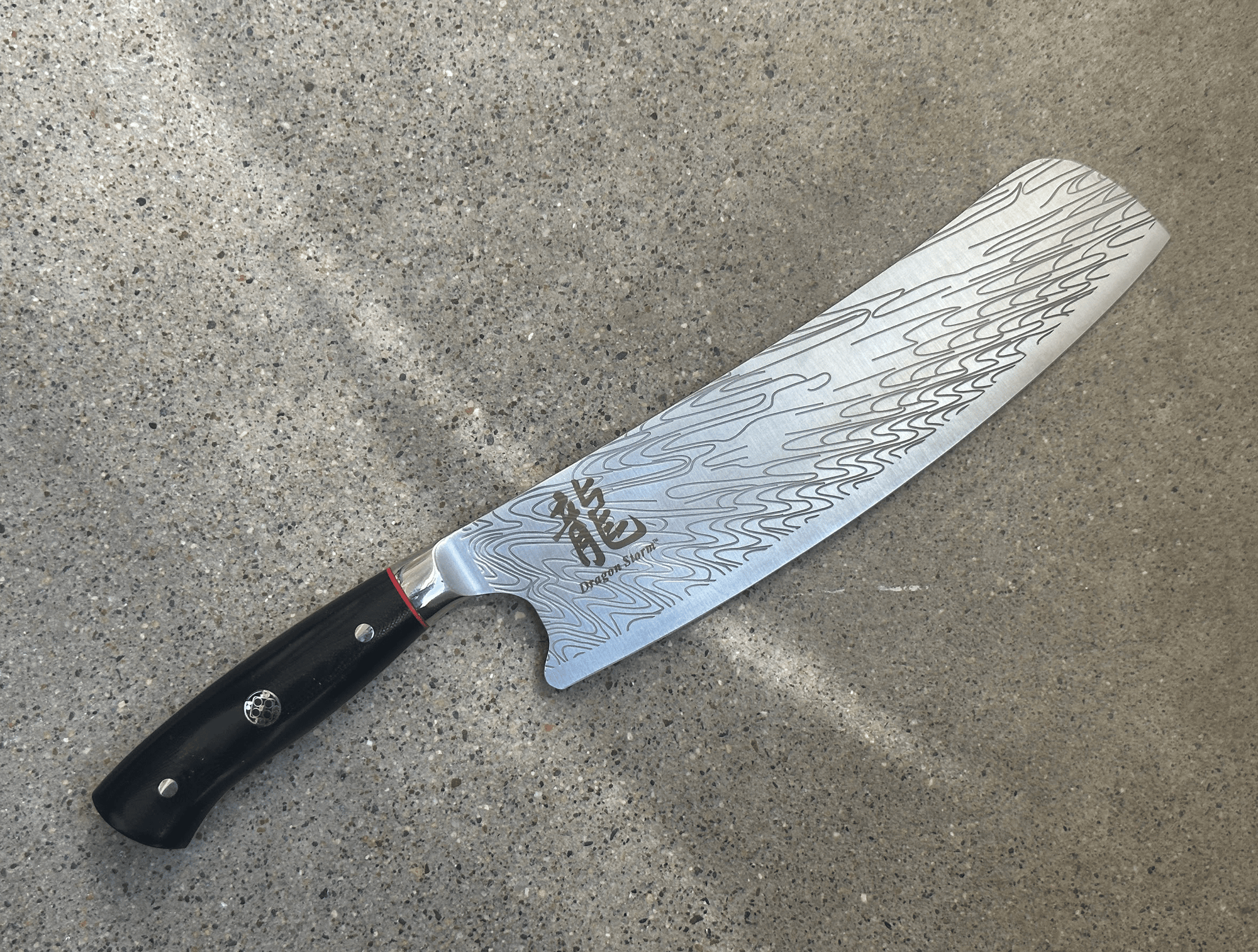 Perfect Edge Kitchen Knives Fusion 8.5" | Dragon Storm Dragon Storm BD1N Stainless Steel • Perfect Edge