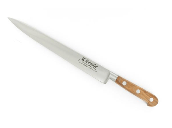 Sabatier Kitchen Knives Tranchelard 30cm | Carbon Steel | Olive Handle Sabatier Carbon Steel • Olive Handle