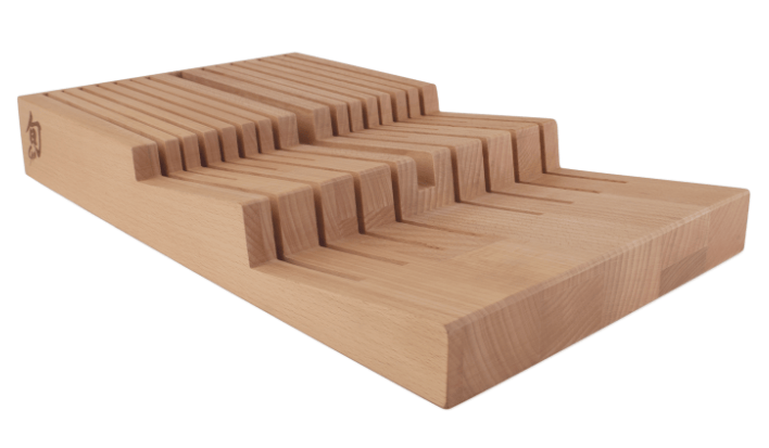 Shun Tools & Utensils 15 Slot In Drawer Knife Tray • Shun