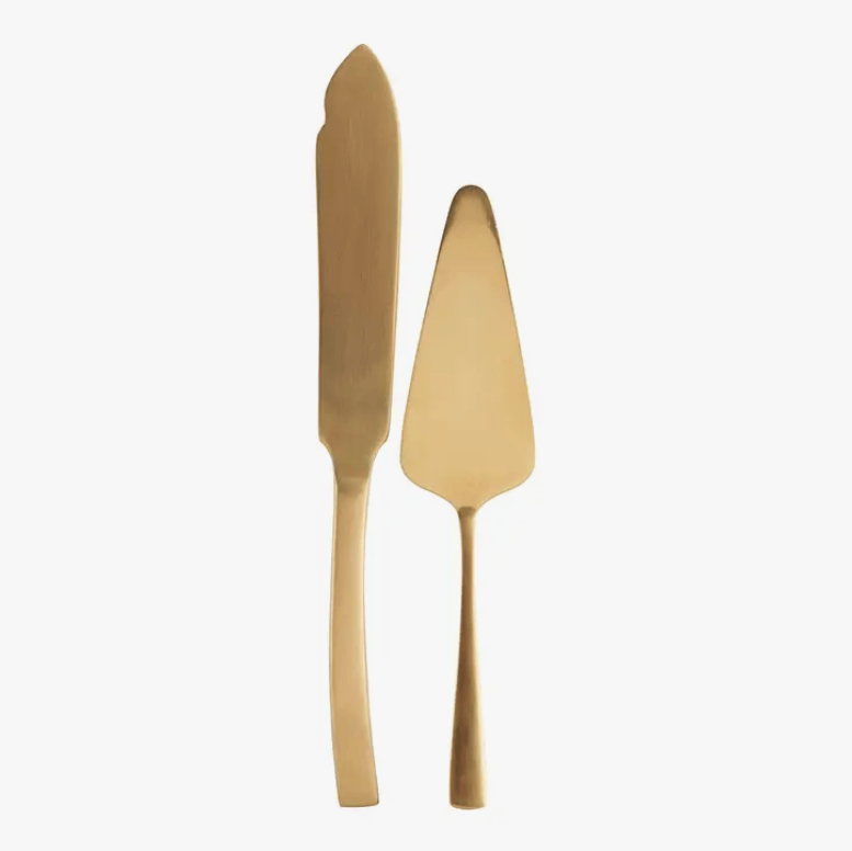 Society of Lifestyle Tools & Utensils Golden | Cake Servers Cake Servers • Society of Lifestyle