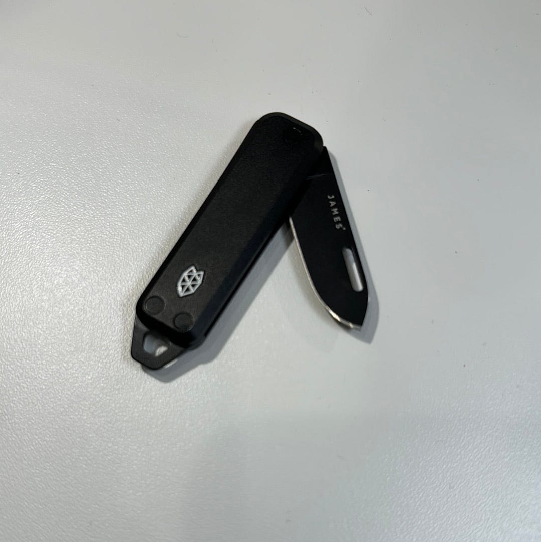 The James Brand Pocket Knife All Black | Aluminum | Pocket Knife The Elko • The James Brand