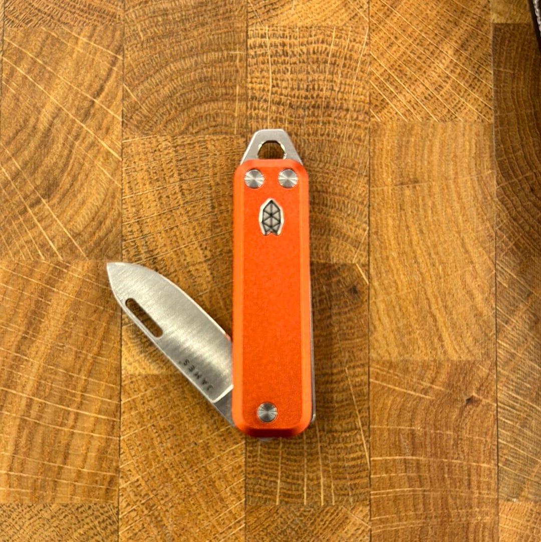 The James Brand Pocket Knife Coral | Stainless &amp; Aluminum | Pocket Knife The Elko • The James Brand