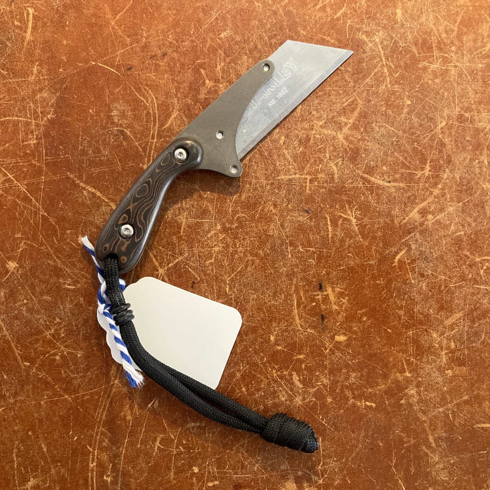 The James Brand Pocket Knife Mini MEK-Fat Carbon Uni Copper Carbon Fiber Banzelcroft Customs