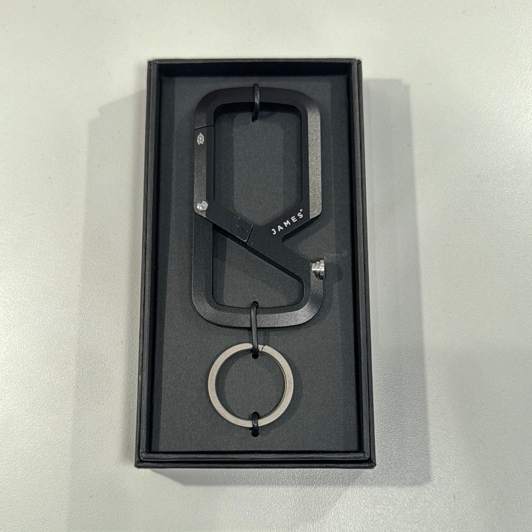 The James Brand Tools & Utensils Black & Stainless | Carabiner The Mehlville • The James Brand