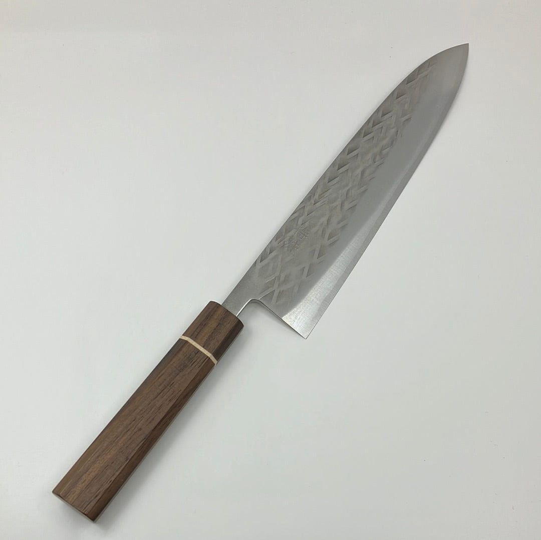 Tokushu Kitchen Knives Gyuto 240mm | Walnut Wa Handle SLD w/ Walnut Wa Handle • Tokushu
