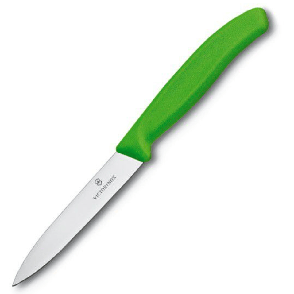 Victorinox Kitchen Knives Swiss Classic Victorinox Paring Knife Green Handle