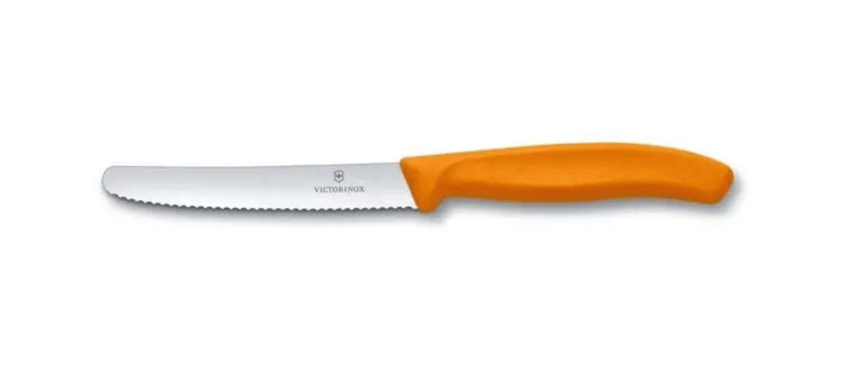 Victorinox Swiss Classic Tomato and Table Knife Orange Swiss Classic Tomato and Table Knife