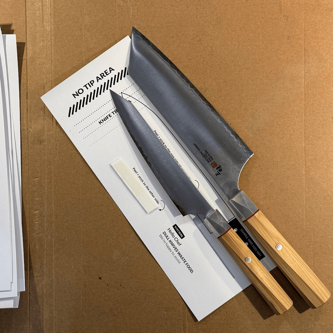 Vivront Kit Sharpener Mcusta Zanmai Knife Sharpener Mailing Kit