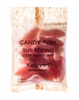 Sur Roding Sour Raspberry Candy Fish • Kolsvart