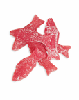 Sur Roding Sour Raspberry Candy Fish • Kolsvart