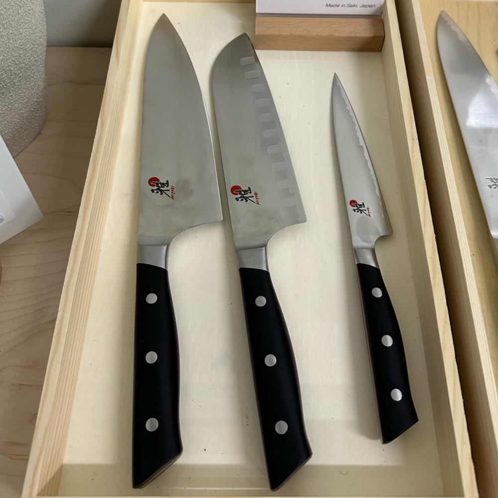 Myabi Evolution Knife lineup 