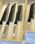 Tosa Kurouchi finish knife lineup 