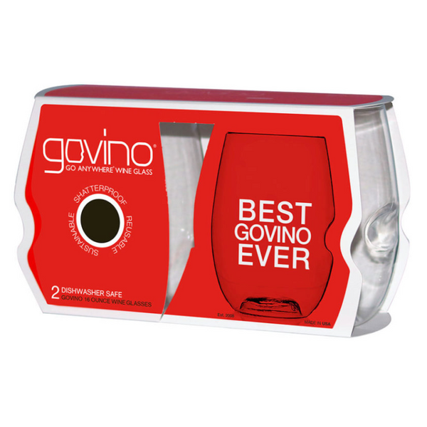 GoVino Acrylic Wine Glasses