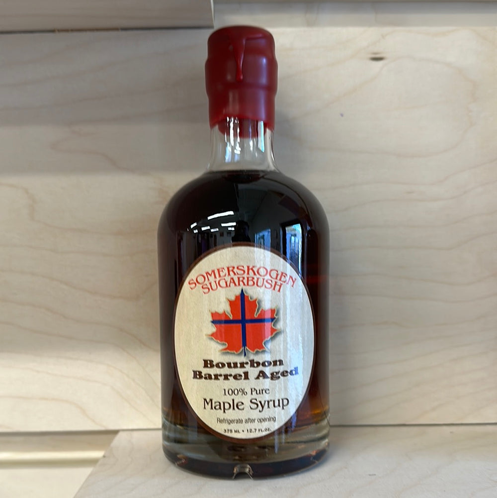 MN Maple Syrup Somerskogen Sugarbush bourbon barrel aged 
