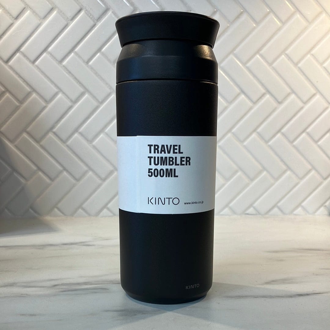 Kinto Tumblers 500ml / 17oz | Black Travel Tumbler • Kinto