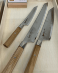 Perfect Edge Kitchen Knives Sujihiki 270mm w/ Saya| Beyond Beyond w/ Saya • Mcusta